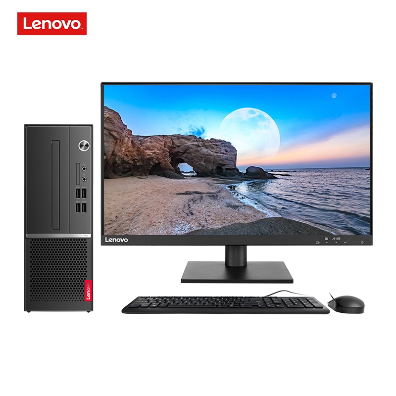 联想（Lenovo）扬天M4000s英特尔酷睿i5台式电脑整机(i5-9400 8G 1T+256GSSD 2G独显 )23英寸
